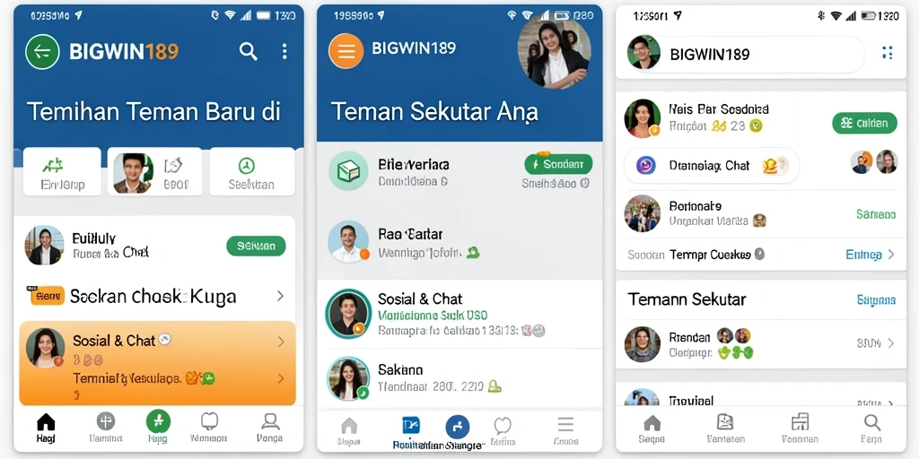 Tampilan antarmuka pengguna aplikasi BIGWIN189 yang menarik.
